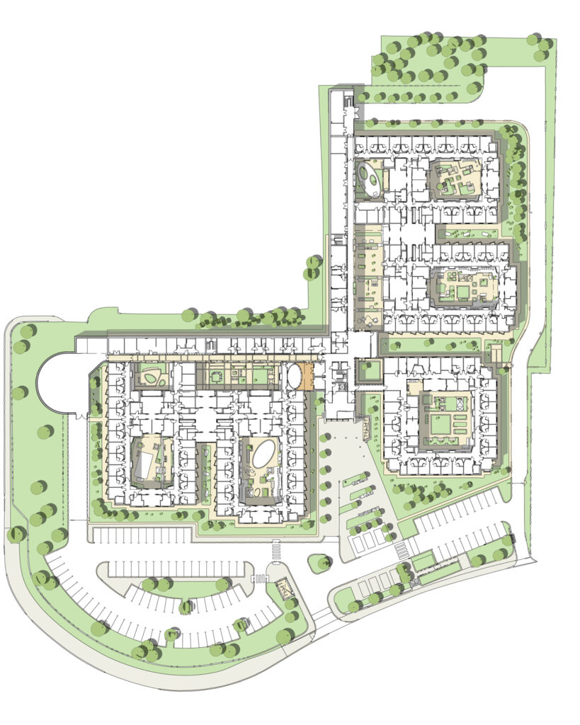 Clock View Hospital Medical Architecture