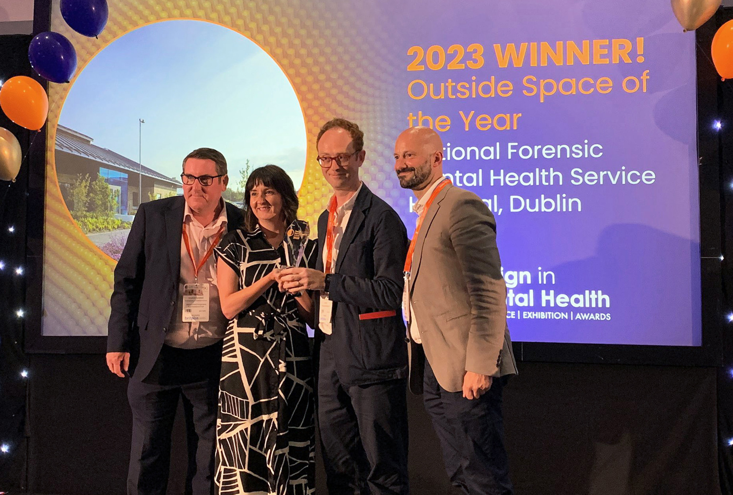 A trio of accolades at the Design in Mental Health Awards