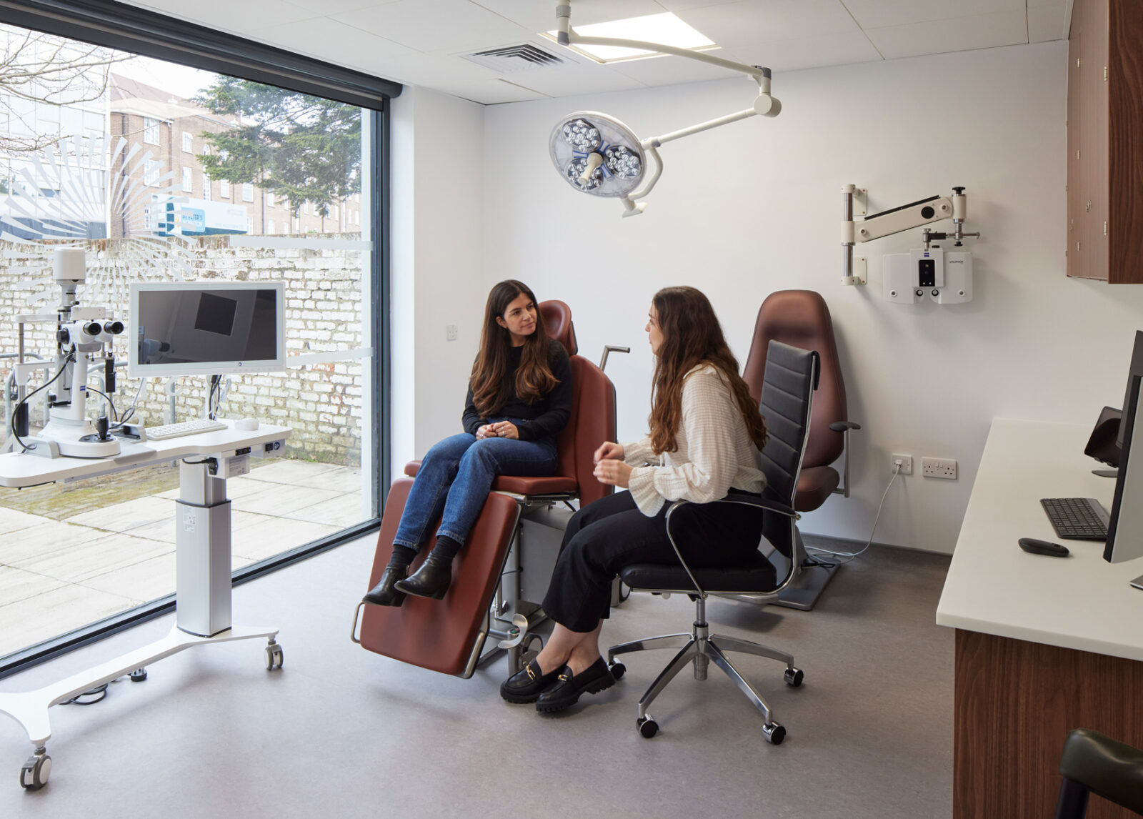 Former retail space transformed into private eye care clinic