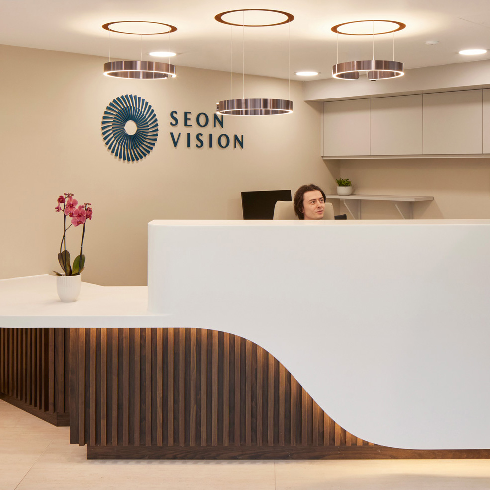 Former retail space transformed into private eye care clinic