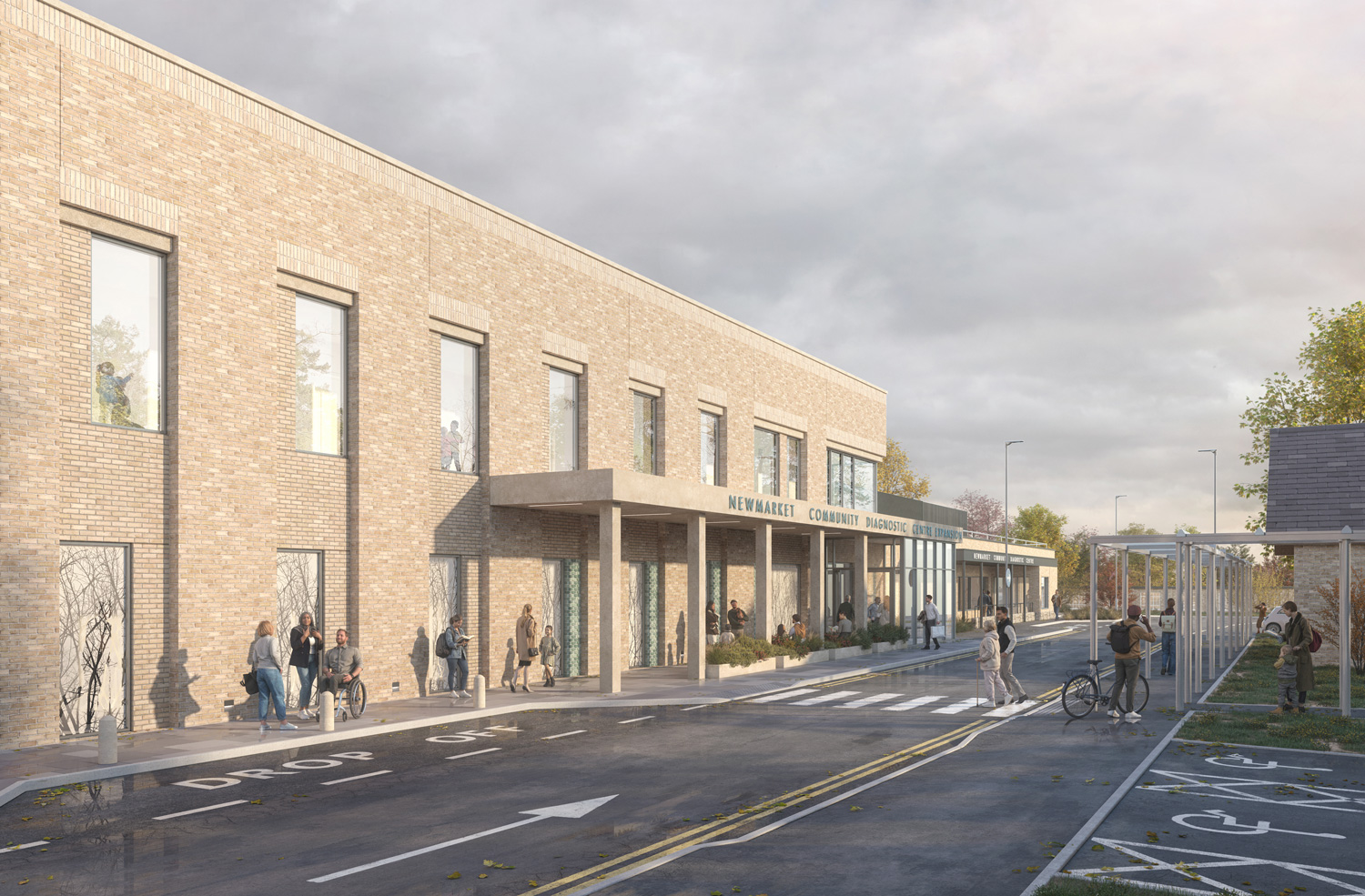 Endoscopy and paediatric audiology building submitted for planning